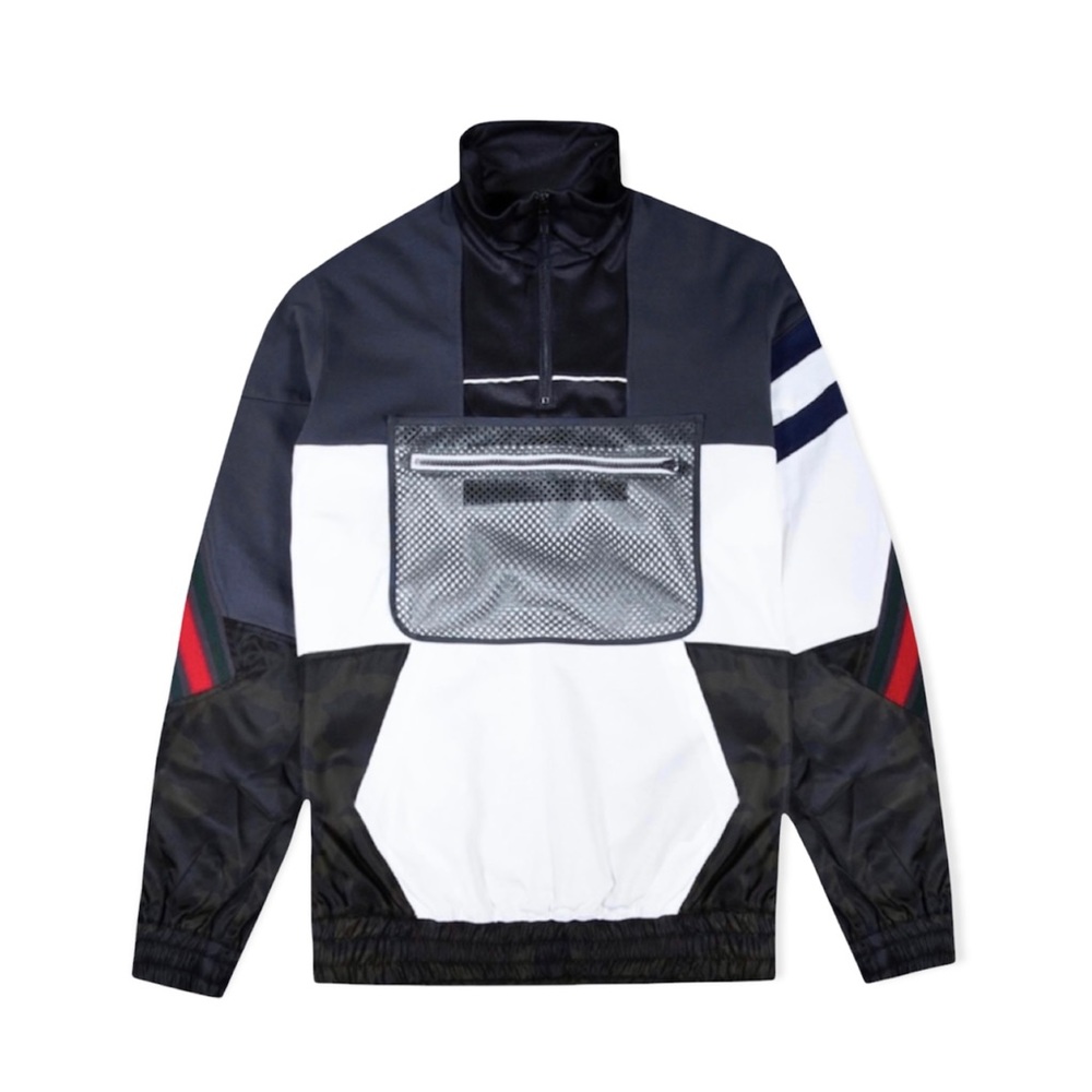 FACETASM Men's Mix Sports Jacket